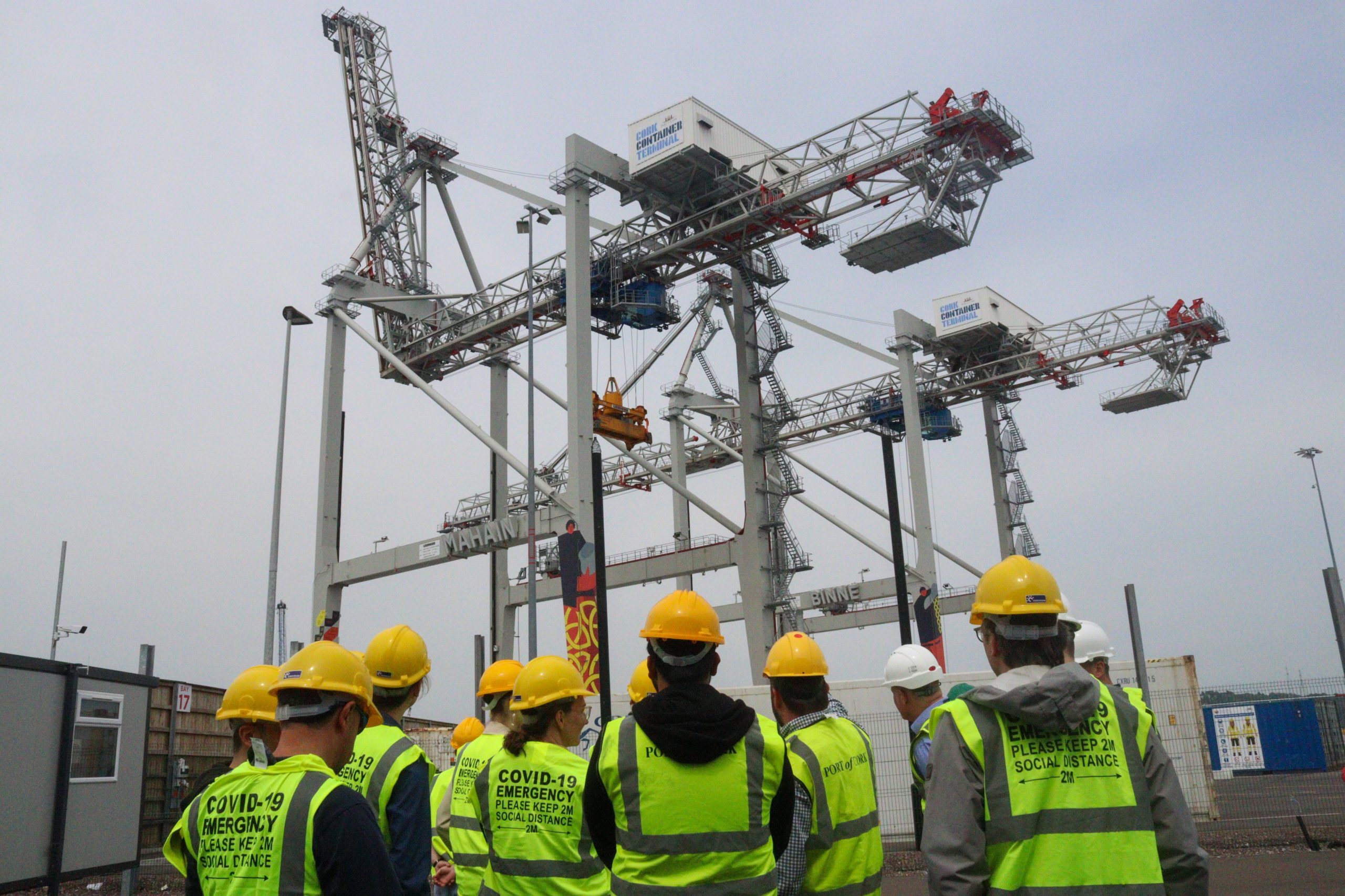 EU ECS Smart Container Demo at Port of Cork | Net Feasa